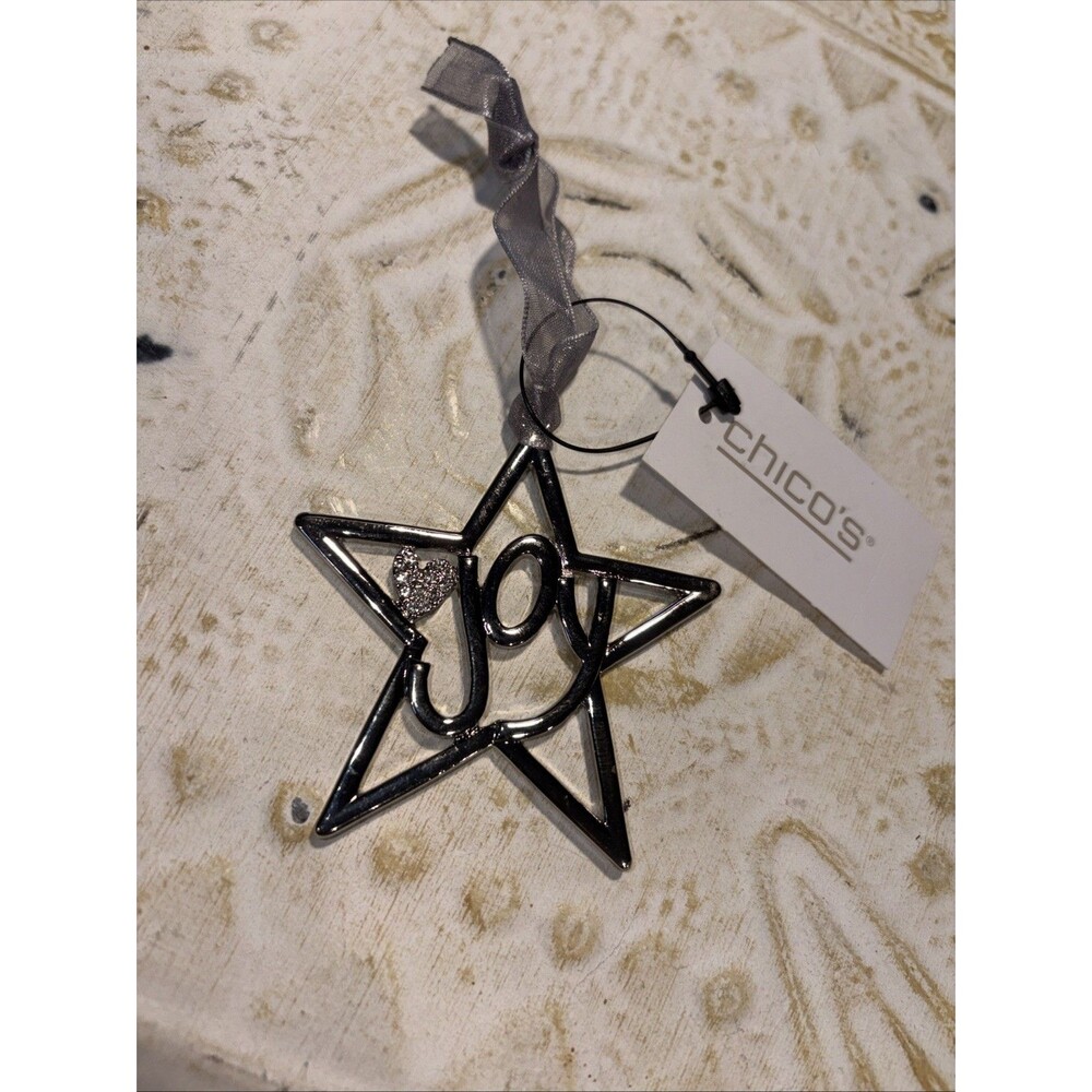 Chico’s Joyous Star Ornament
